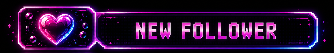 Tink Neon follow alert preview
